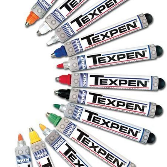 Picture of Dykem Texpen Yellow Medium Tip Part# - 16063