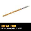 Picture of Dewalt® 5/32" Titanium Drill Bit Part# - Dw1310