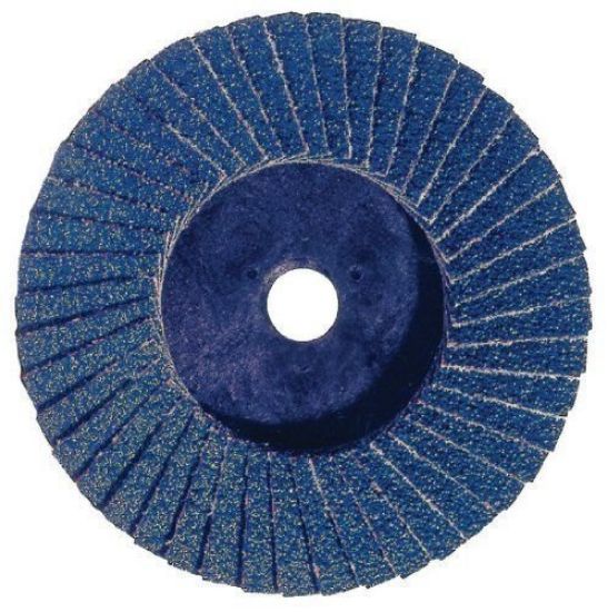 Picture of Weiler® 3" Bobcat Abrasive Flapdisc-36Z-Flat-Plast Back Part# - 50912