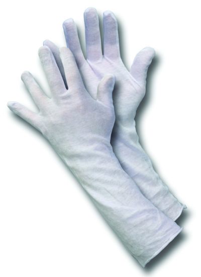 Picture of Mcr Safety 14" Mens Inspectors Glove 100% Cotton Part# - 8614C