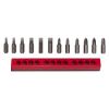 Picture of Mayhew™ Tools 12 Pc Slotted & Phillips- Bit Set Part# - 18001