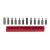 Picture of Mayhew™ Tools 12 Pc Metric Hex & Tamper Hex - Bit Set Part# - 18005