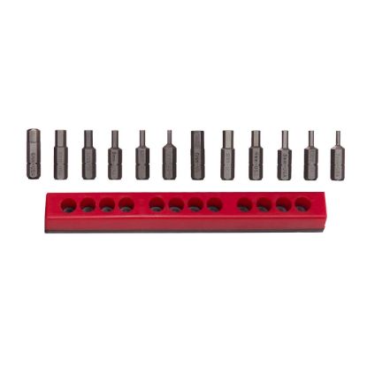 Picture of Mayhew™ Tools 12 Pc Metric Hex & Tamper Hex - Bit Set Part# - 18005