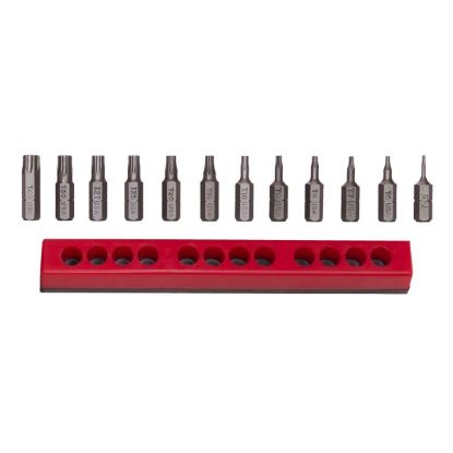 Picture of Mayhew™ Tools 12 Pc Slotted & Phillips- Bit Set Part# - 18013