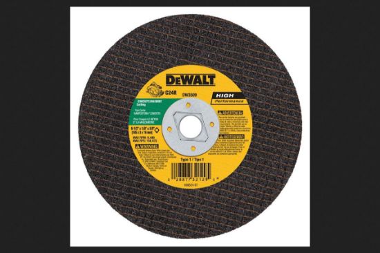 Picture of Dewalt® 6-1/2"X1/8" Concrete Abrasive Saw Blade Part# - Dw3509