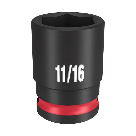 Picture of Milwaukee® Tool 3/8 Dr 11/16 Std Impactsocket Part# - 49-66-6109