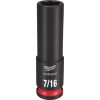 Picture of Milwaukee® Tool 3/8 Dr 7/16 Deep Impactsocket Part# - 49-66-6120