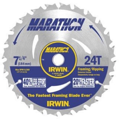 Picture of Irwin® Csb Marathon 7-1/4" 24Tbulk Disply T Part# - 24030