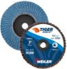 Picture of Weiler® 3" Bobcat Abrasive Flapdisc. Angled Plastic Bac Part# - 50905