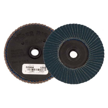 Picture of Weiler® 3" Bobcat Abrasive Flapdisk Angled Plas Part# - 50906