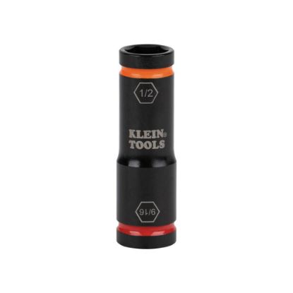 Picture of Klein Tools Flip Impact Socket  9/16" X 1/2" Part# - 66076