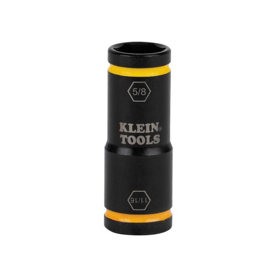 Picture of Klein Tools Flip Impact Socket  11/16" X 5/8" Part# - 66075