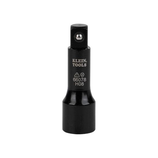 Picture of Klein Tools Flip Impact Socket Adapter  Large  1/2" To 1/2" Part# - 66078