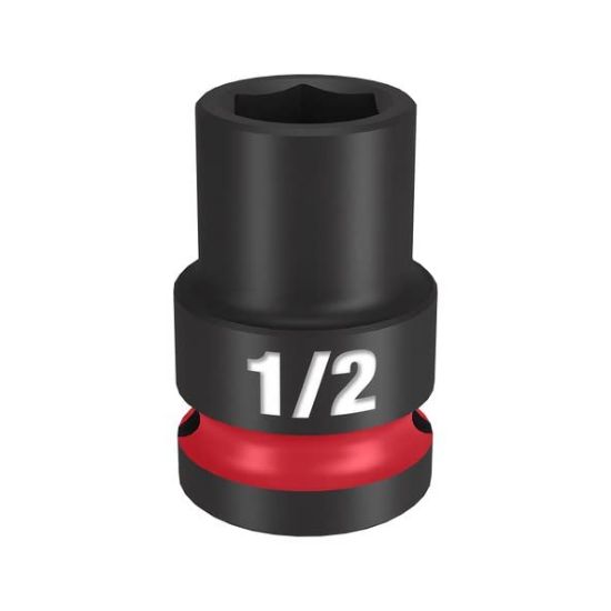 Picture of Milwaukee® Tool Shockwave Imp Duty 1/2"Drive 1/2" Std 6 Pt Skt Part# - 49-66-6202