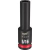 Picture of Milwaukee® Tool 3/8 Dr 5/16 Deep Impactsocket Part# - 49-66-6117