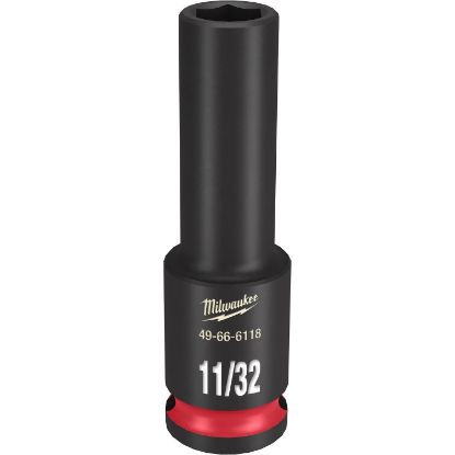 Picture of Milwaukee® Tool 3/8 Dr 11/32 Deep Impactsocket Part# - 49-66-6118