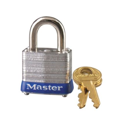 Picture of Master Lock® 4 Pin Tumbler Padlock Keyed Alike Part# - 3Ka-2402