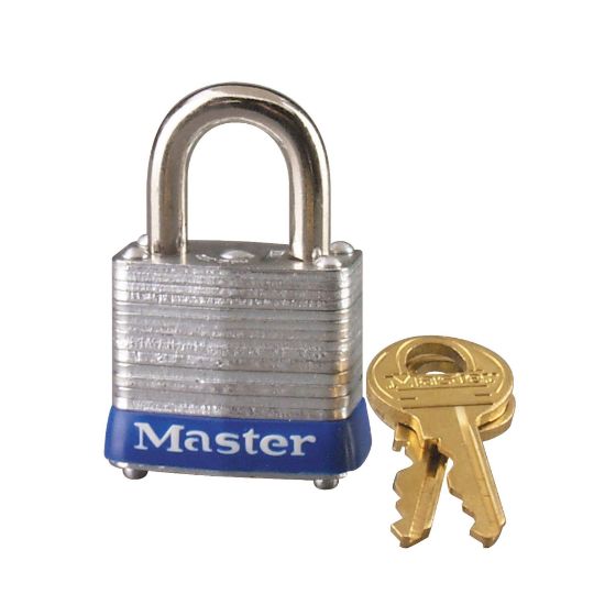 Picture of Master Lock® 4 Pin Tumbler Padlock Keyed Alike Part# - 3Ka-2402