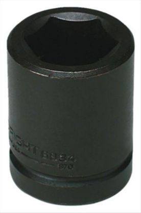 Picture of Wright Tool 1-1/8" 3/4"Dr 6Pt Std Impact Socket Part# - 6836