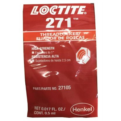 Picture of Loctite® 0.5Ml Threadlocker 271 High Strength Part# - 232532