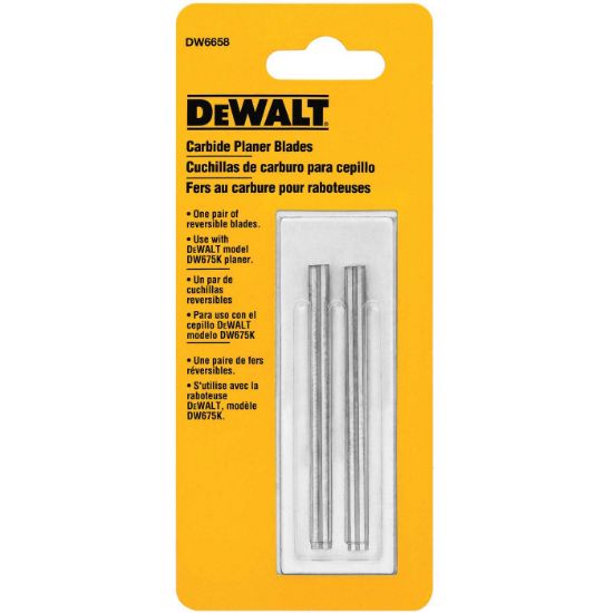 Picture of Dewalt® Carbide Planer Bladesreversible Part# - Dw6658