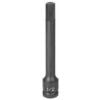 Picture of Grey Pneumatic 1/2" Drive X 10Mm Hex Driver 6" Length Part# - 29106M