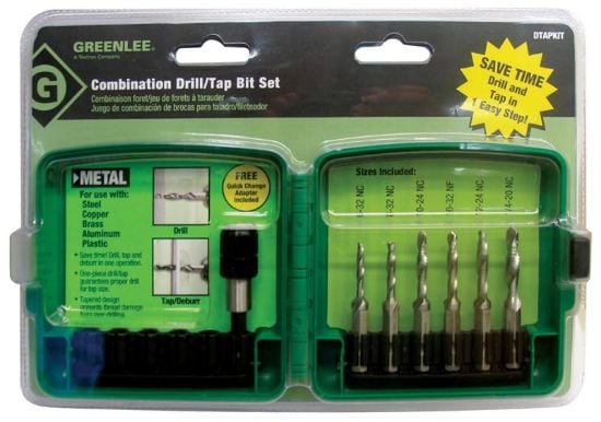 Picture of Greenlee® Dtapkit - Drill/Tap Kit Part# - Dtapkit