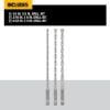 Picture of Dewalt® Shell 3Pc Impact Rdy Masonry Bit Set Part# - Dwa5103