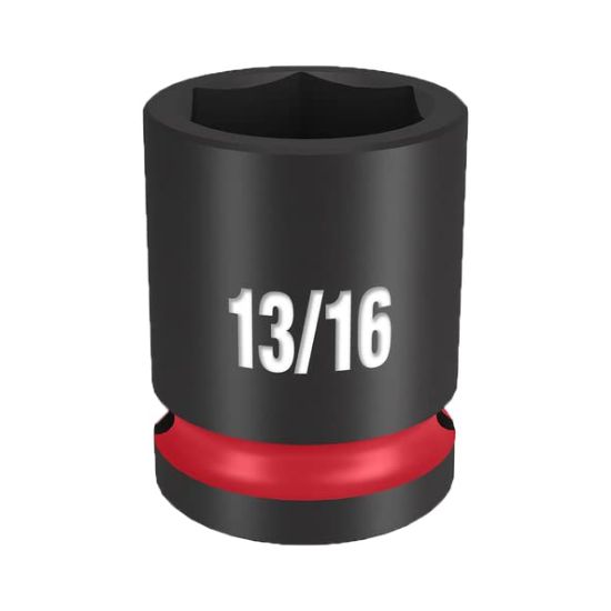 Picture of Milwaukee® Tool Shockwave Imp Duty 1/2"Dr 13/16" Std 6 Pt Skt Part# - 49-66-6207