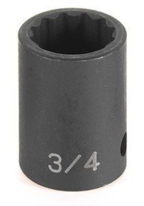 Picture of Grey Pneumatic 1/2" Drive X 1-1/2" Standard Duo-Socket - 12 Poi Part# - 82148R