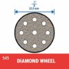 Picture of Dremel® Multipurpose Diamond Wheel .016" Th. 7/8" Dia. Part# - 545