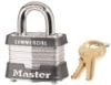 Picture of Master Lock® 4 Pin Tumbler Laminatedpadlock Key Part# - 3Ka-0464