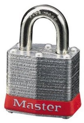 Picture of Master Lock® 4 Pin Tumbler Padlock Keyed Alike Part# - 3Kared-2010