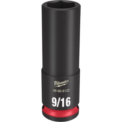 Picture of Milwaukee® Tool 3/8 Dr 9/16 Deep Impactsocket Part# - 49-66-6122