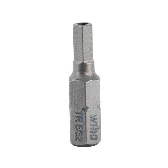 Picture of Wiha Tools Security Hex Inch Insertbit 5/32" X 25Mm Part# - 71940