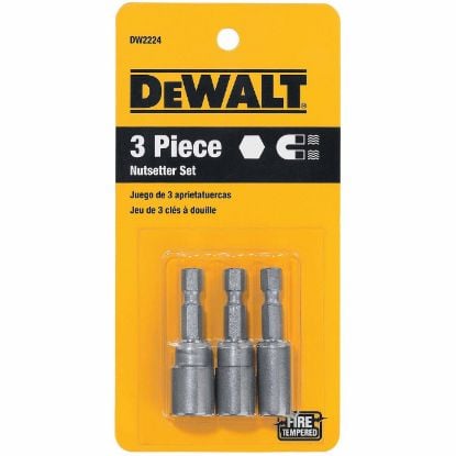 Picture of Dewalt® 3 Piece Nut Driver Set Part# - Dw2224