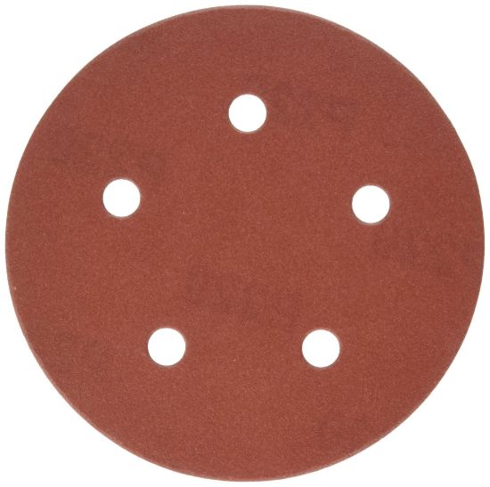 Picture of Porter Cable 5" Hook & Loop Sanding Disc W/5 Holes 2 Part# - 735502205