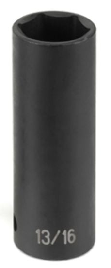 Picture of Grey Pneumatic 1/2" Drive X 1-1/16" Extra-Thin Wall Deep Part# - 2034Dt