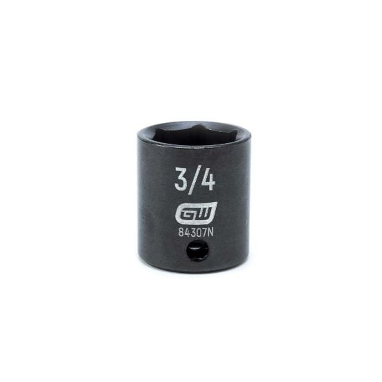 Picture of Gearwrench® 3/8" Drive 6 Point 3/4"Standard Impact Socket Part# - 84307N