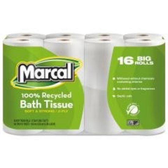 Picture of Marcal Paper Mrc16466 Tissue Toilet 2Ply We Part# - Mrc16466