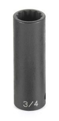 Picture of Grey Pneumatic 3/4" Drive X 27Mm Standard - 12 Point Part# - 3127M