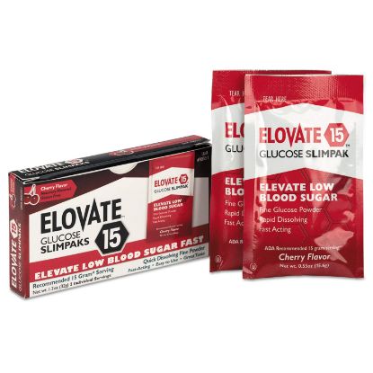 Picture of Elovate 15 Elovate Glucose Packets 2/Box Part# - 90551-001