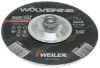 Picture of Weiler® 4 X 1/4 Wolv Ty27 Grindwhl  A24R  5/8 Ah Part# - 56473