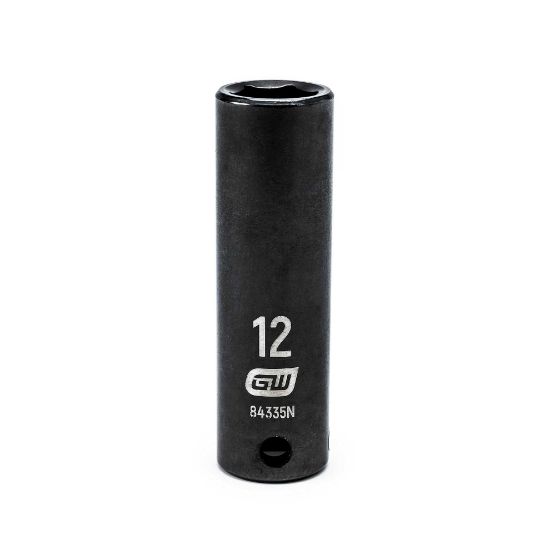 Picture of Gearwrench® 3/8"Drive 12Mm Deep Impact Socket Part# - 84335N