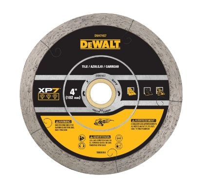 Picture of Dewalt® 4In Continuous Xp7 Tile Part# - Dw47457