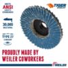 Picture of Weiler® 2" Bobcat Abrasive Flapdisc- 120Z- Flat Part# - 50936