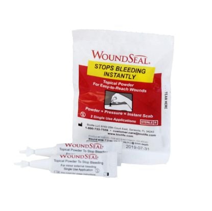 Picture of First Aid Only® Woundseal Blood Clot Powder- Pour Packs- 2 Ea Part# - 90326