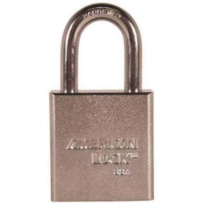 Picture of American Lock Solid Steel Padlock Chrome Body Keyed Part# - A5200Ka-32477