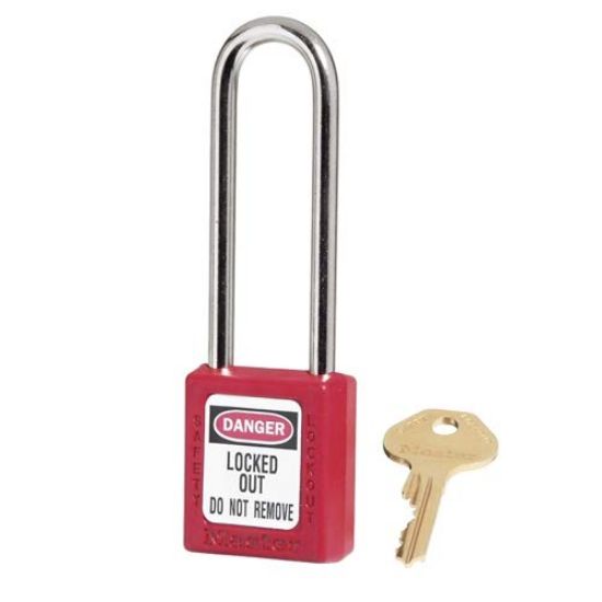 Picture of Master Lock® Lt. Weight Xenoy Safetylockout Padlock 3" Shack Part# - 410Ltred