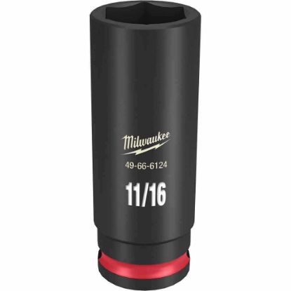 Picture of Milwaukee® Tool 3/8 Dr 11/16 Deep Impactsocket Part# - 49-66-6124